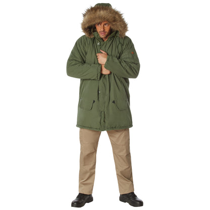 Rothco Vintage N-3B Parka Jacket - Clothing &amp; Accessories