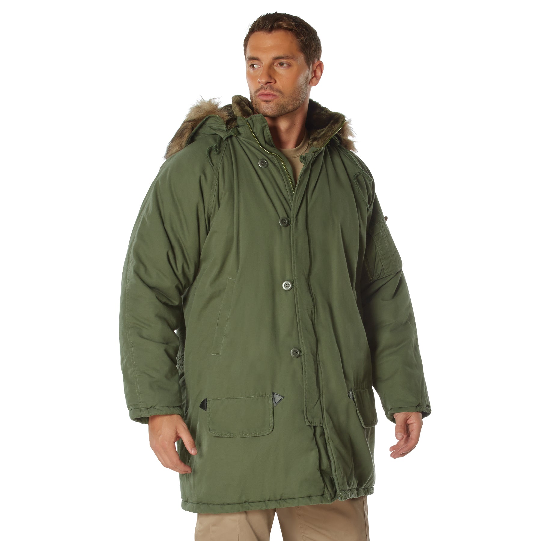 Rothco Vintage N-3B Parka Jacket - Clothing &amp; Accessories