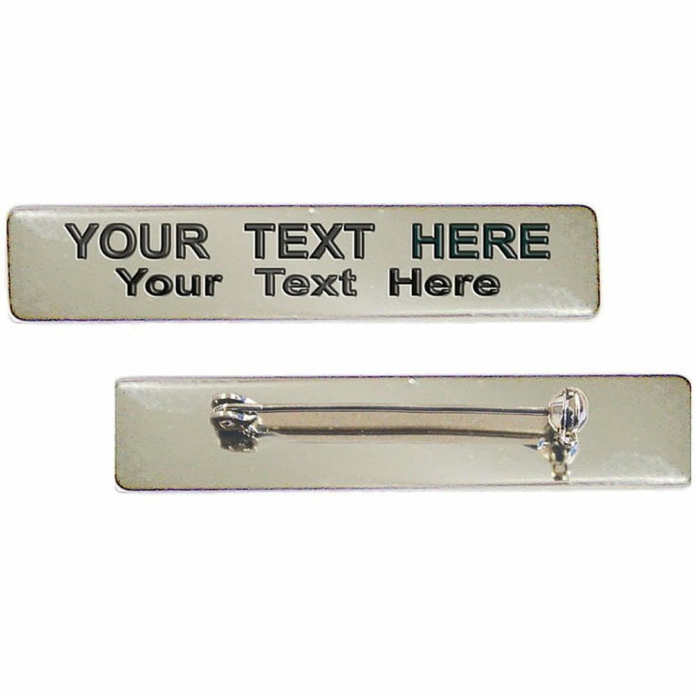 Engraved Nameplate (One or Two Lines)