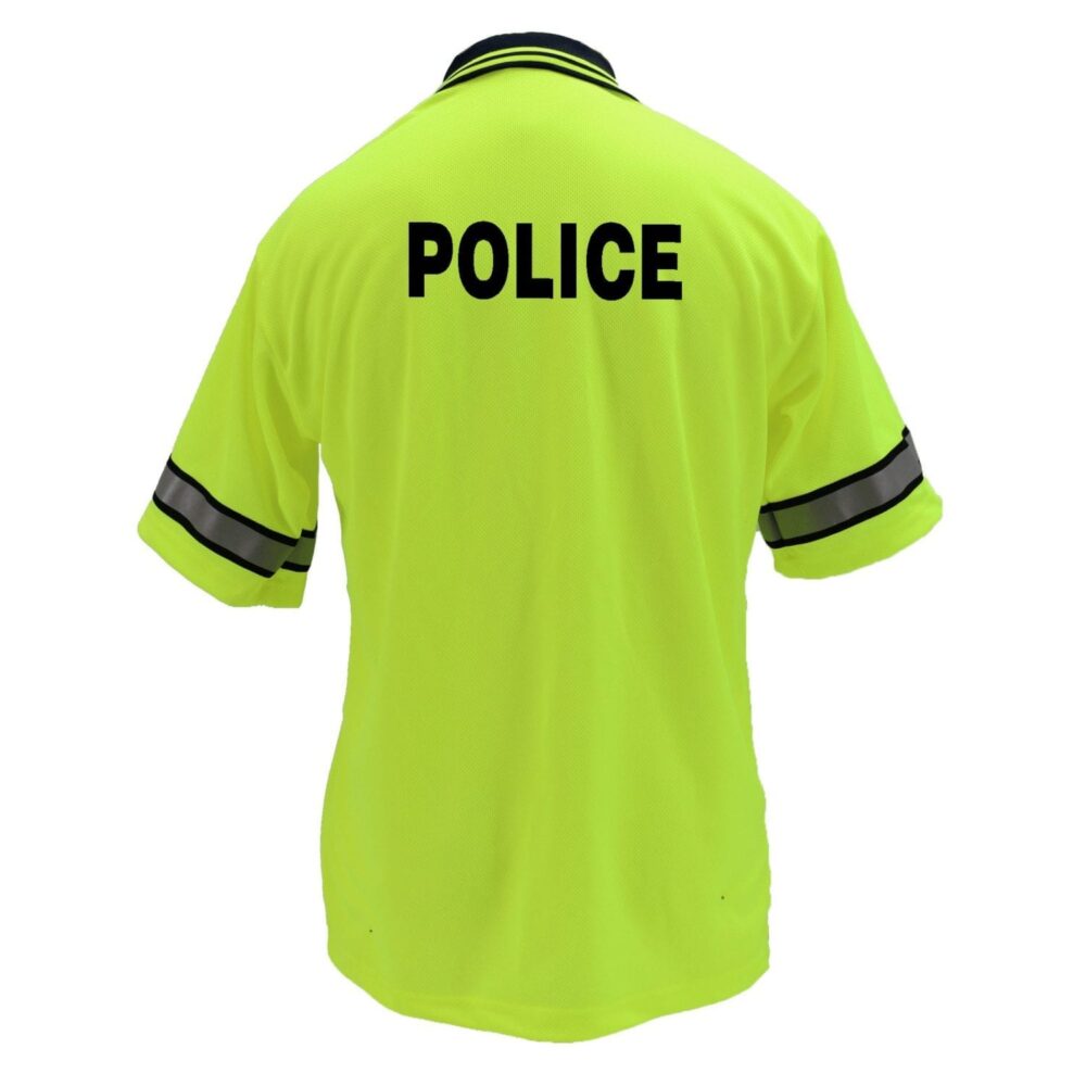 First Class Uniforms High-Visibility Polo Shirts - Police, Security, Sheriff, and Event Staff - Clothing &amp; Accessories