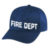 Fire Department and EMT Ball Caps - Navy Blue, FIRE DEPT