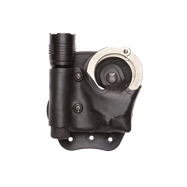 Aker Leather D.M.S.™ Light/Cuff Case 618 - Black, Right