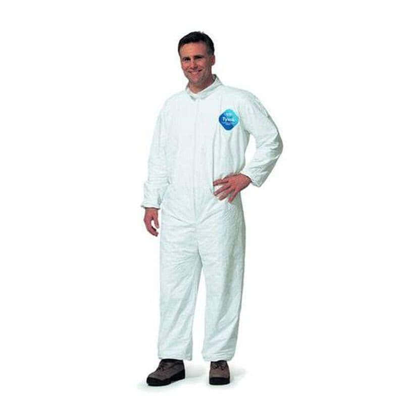 Forensics Source Tyvek White Protective Coveralls 1424A - Coveralls/Jumpsuits