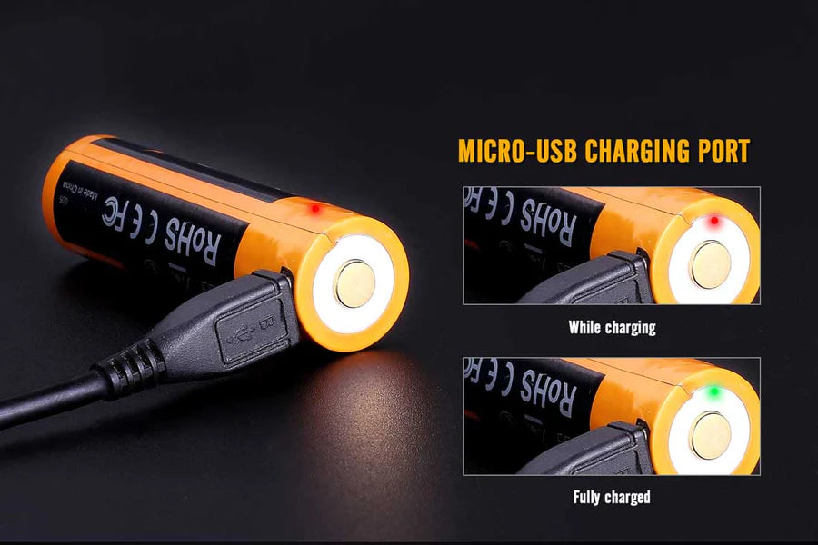 Fenix Rechargeable Battery ARB-L18-2600U - Tactical &amp; Duty Gear