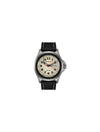 ArmourLite Officer Tritium Illuminated Watch - Creme, Black Leather