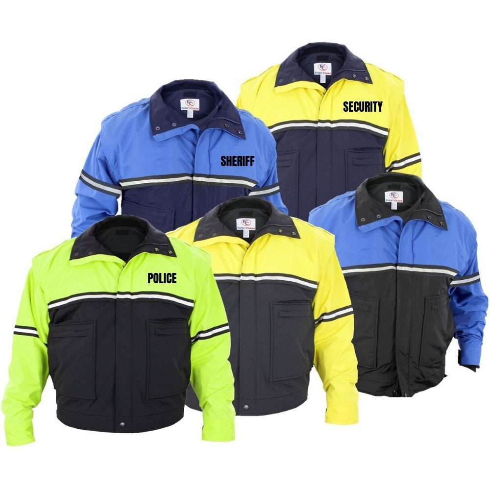 Elite All-Weather Bike Patrol Jacket with Detachable Sleeves and Liner - Ideal for Law Enforcement, Security, EMS, Event Staff, and more! - Bike Patrol Clothing