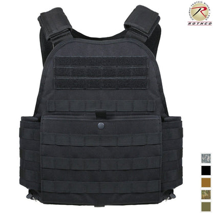 Rothco MOLLE Plate Carrier Vest - Tactical &amp; Duty Gear