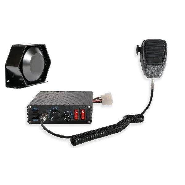 LED Equipped Compact Siren and Speaker Bundle 100W - Sirens & Speakers