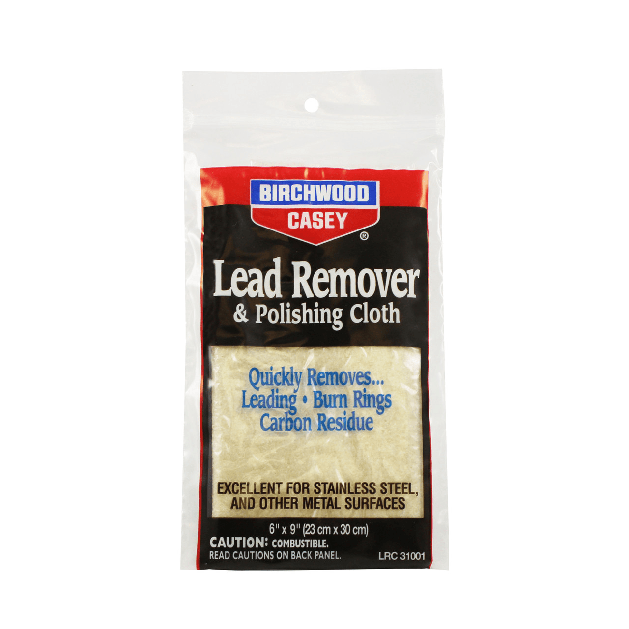 Birchwood Casey Lead Remover & Polishing Cloth BC-31002 - Shooting Accessories