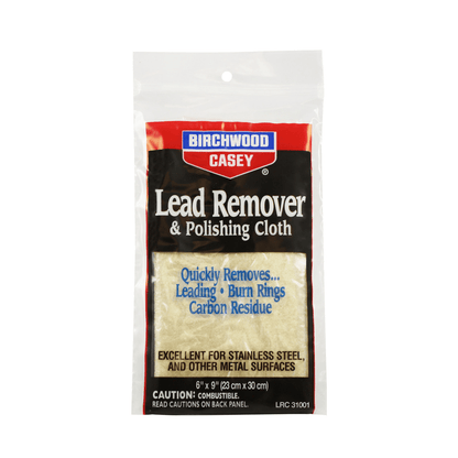 Birchwood Casey Lead Remover & Polishing Cloth BC-31002 - Shooting Accessories