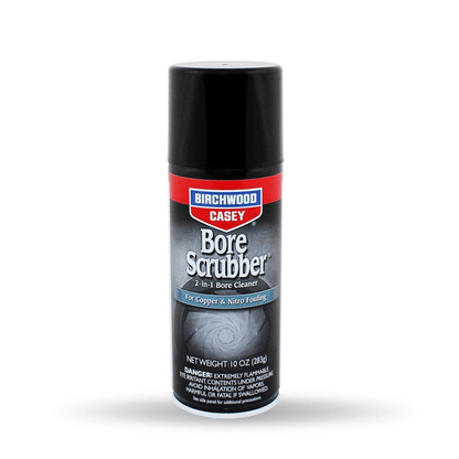 Birchwood Casey Bore Scrubber 2-in-1 Cleaner, 10 fl. oz. Aerosol BC-33640 - Shooting Accessories