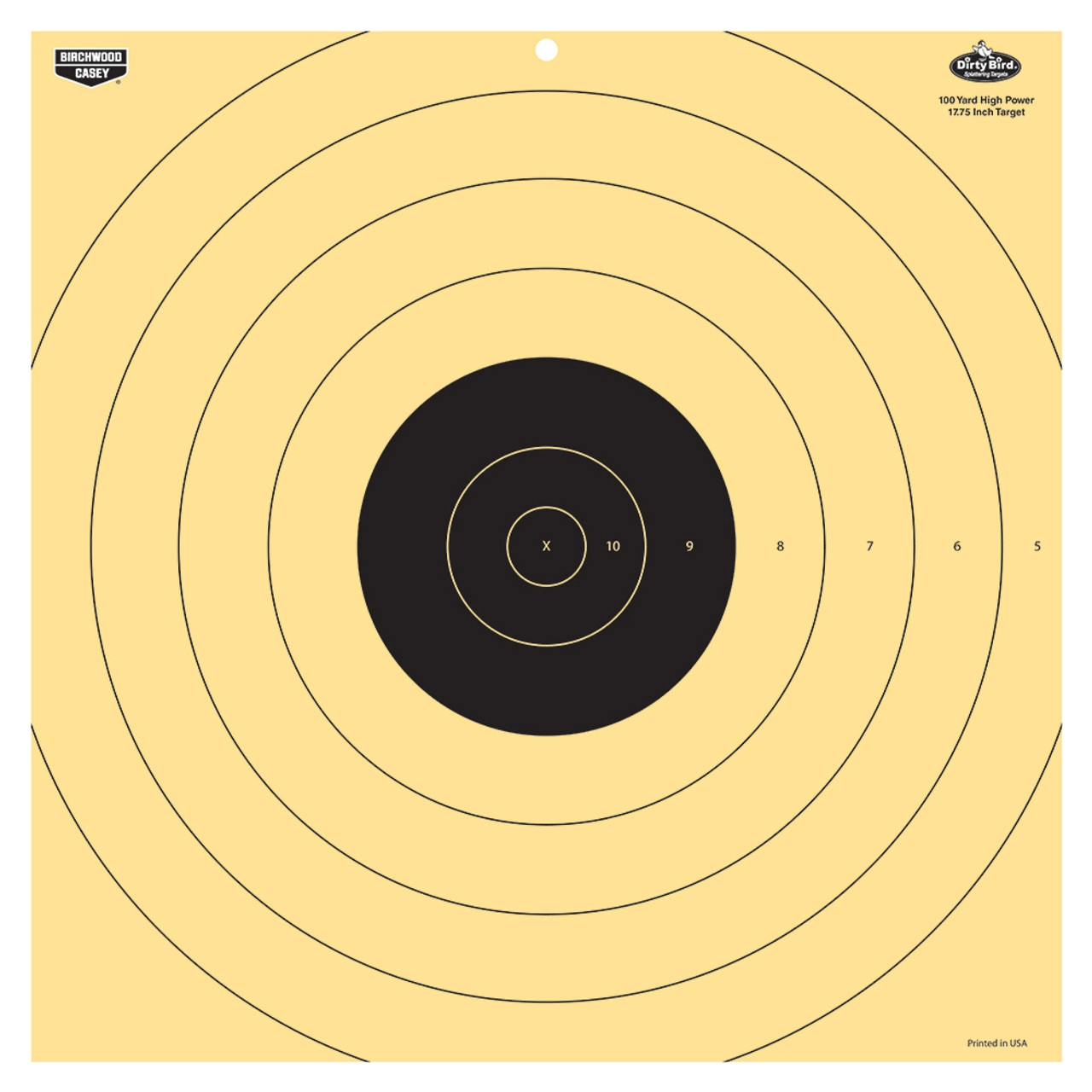 Birchwood Casey Dirty Bird 17.75 Inch 100 Yard Reactive Target - 5 Targets BC-35186 - Shooting Accessories