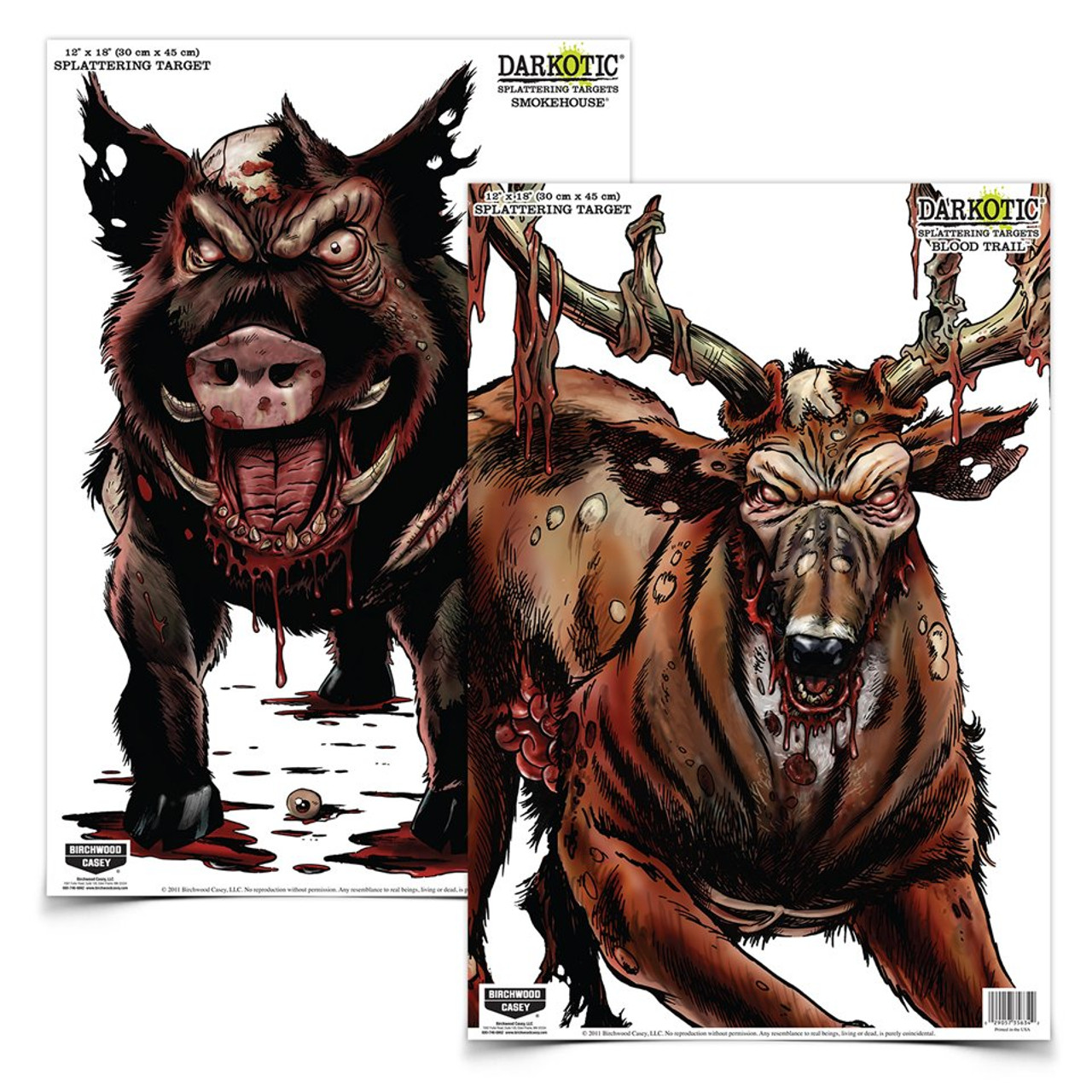 Birchwood Casey Darkotic 12 x 18 Smokehouse & Blood Trail Combo Pack - Newest Products