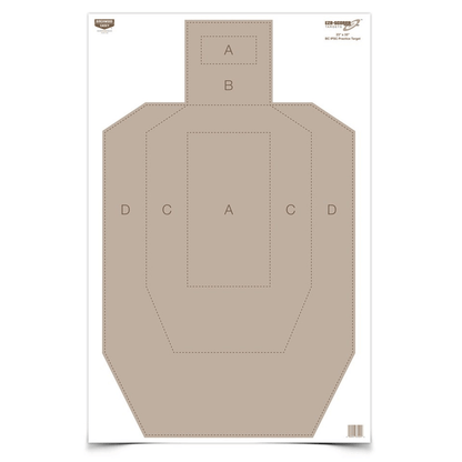 Birchwood Casey Eze-Scorer 23 x 35 IPSC Practice Target, 5 Targets BC-37029 - Shooting Accessories