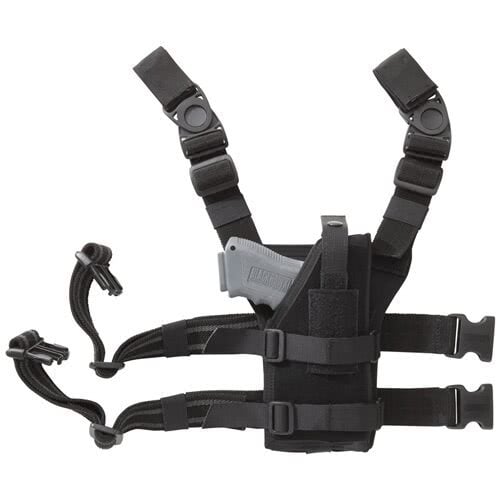 BLACKHAWK! Nylon Omega® VI Universal Ambidextrous Drop-Leg Holster 40ALH1BK - Newest Arrivals