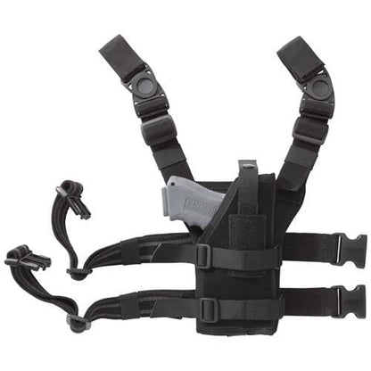 BLACKHAWK! Nylon Omega® VI Universal Ambidextrous Drop-Leg Holster 40ALH1BK - Newest Arrivals