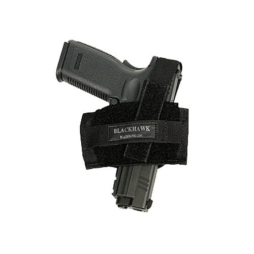 BLACKHAWK! Ambidextrous Flat Belt Holster 40FB02BK - Tactical & Duty Gear