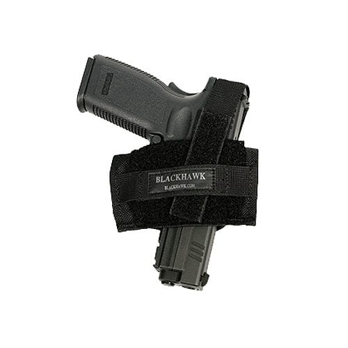 BLACKHAWK! Ambidextrous Flat Belt Holster 40FB02BK - Tactical &amp; Duty Gear