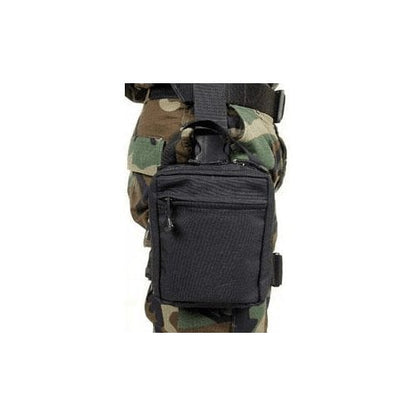 BLACKHAWK! Omega Drop Leg Medical Pouch - Black 56MP00BK - Tactical &amp; Duty Gear