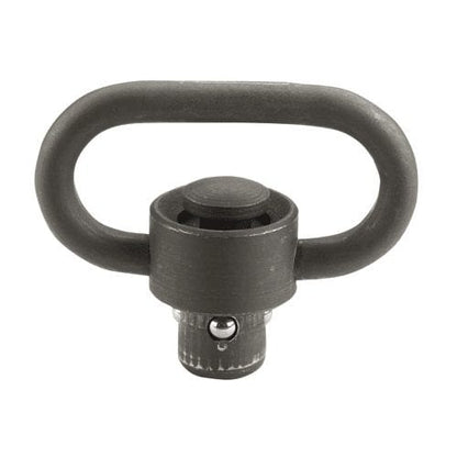 BLACKHAWK! Hard Push Button Sling Swivel 71SS00BK - Shooting Accessories