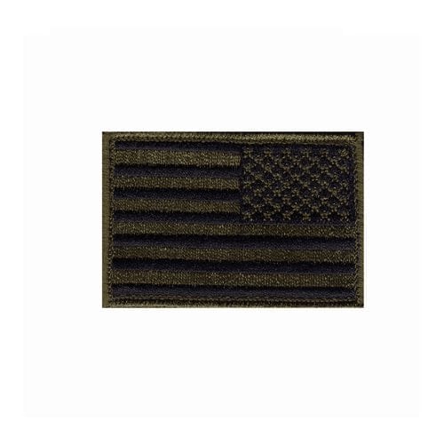 BLACKHAWK! Subdued Coyote American Flag Patch - Standard or Reversed - Flags