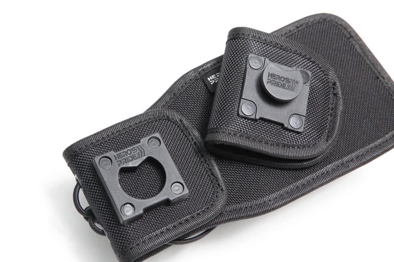 Hero's Pride Ballistic Deluxe Universal Swivel Radio Holder 1040 - Tactical &amp; Duty Gear