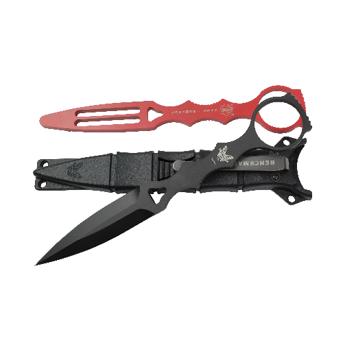 Benchmade SOCP Dagger 176BK-COMBO fixed blade combo with trainer