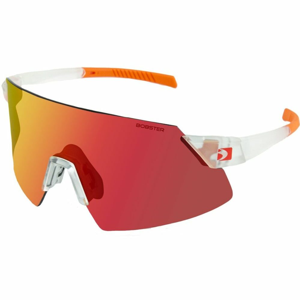 Bobster Cadence Sunglasses - Matte Clear/Orange Frame BCAD01 - Clothing & Accessories