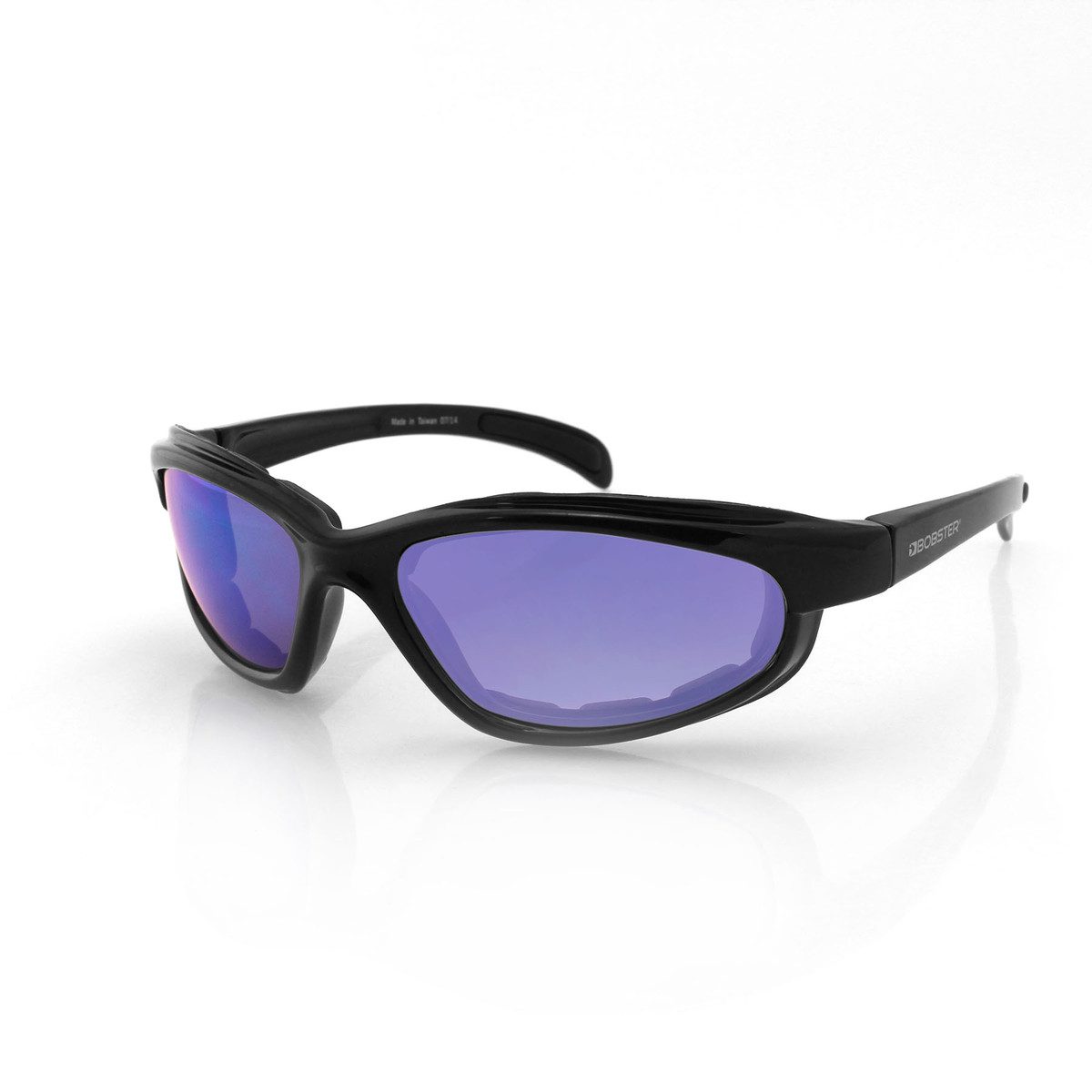 Bobster Fat Boy Sunglasses - Smoked Cyan Mirror