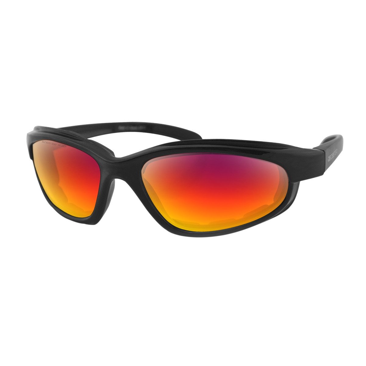 Bobster Fat Boy Sunglasses - Red Revo Mirror