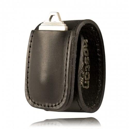 Boston Leather Double Wide Belt Keeper With Key Slot - Belt Keepers