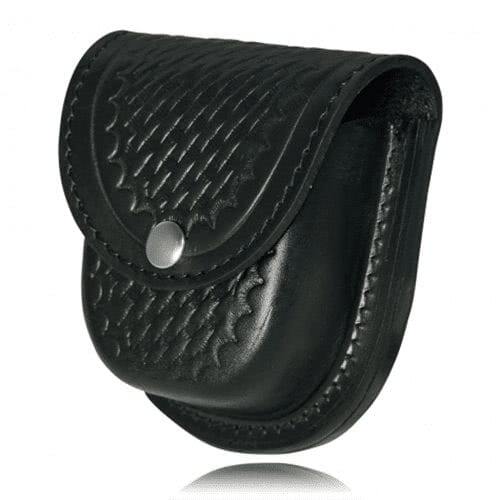 Boston Leather Double Cuff Case Slot Back 5512 - Tactical & Duty Gear