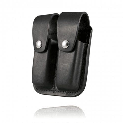 Boston Leather Double Mag Holder For 9mm/40Cal. - Tactical & Duty Gear