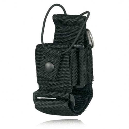 Boston Leather Firefighter's Adjustable Radio Holder - Tactical & Duty Gear