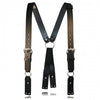Boston Leather Firefighter's Suspenders Button Attachment - Clothing &amp; Accessories