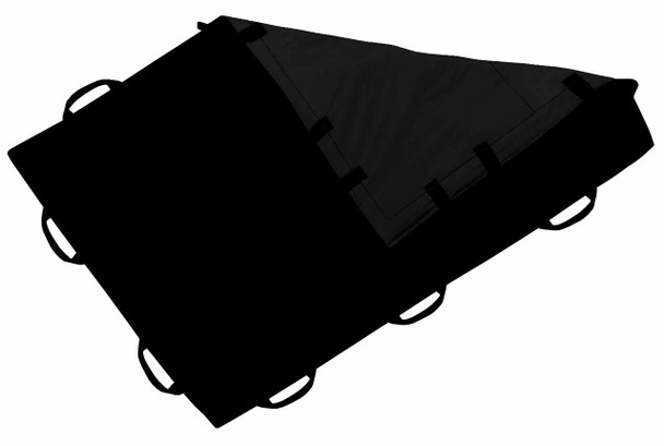 Battle Steel Armor Ballistic Blanket - Level IIIA - Black/Black, 4' x 6'