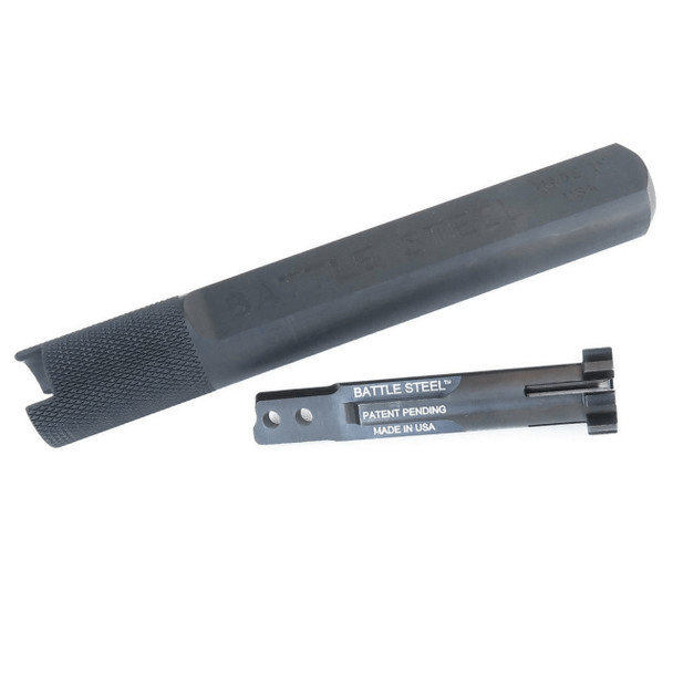 Battle Steel Armor Bolt BCG Cleaner with Rod BATTLESTEEL-BoltCRT - Tactical & Duty Gear