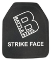 Battle Steel Armor Ballistic Armor Plate - Level IV Shooters Cut - Tactical &amp; Duty Gear