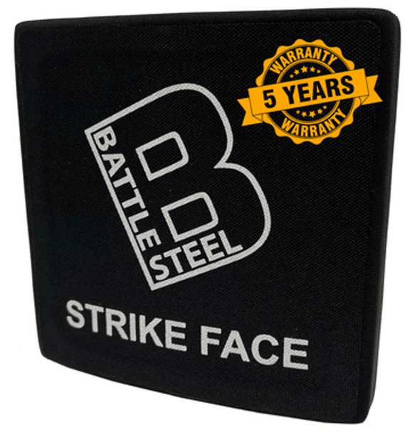 Battle Steel Armor Ballistic Armor Plate - Level IV - Side Plate - 6x6 BS105013 - Tactical &amp; Duty Gear