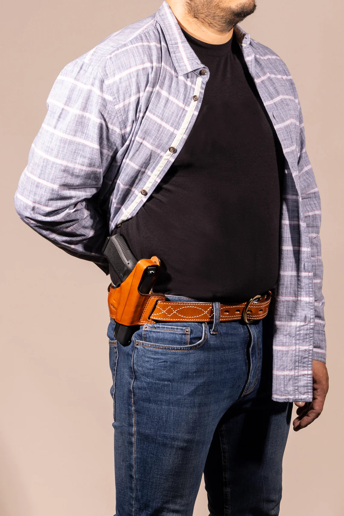 Bianchi Model 5 Black Widow Belt Slide Holster - Tactical &amp; Duty Gear