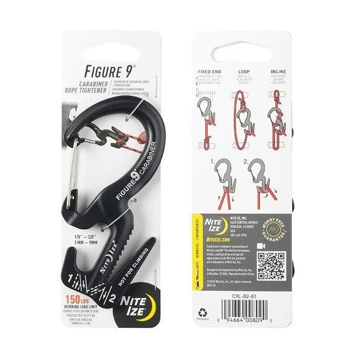 Nite-Ize Carabiner Rope Tightener - Small or Large - Survival & Outdoors