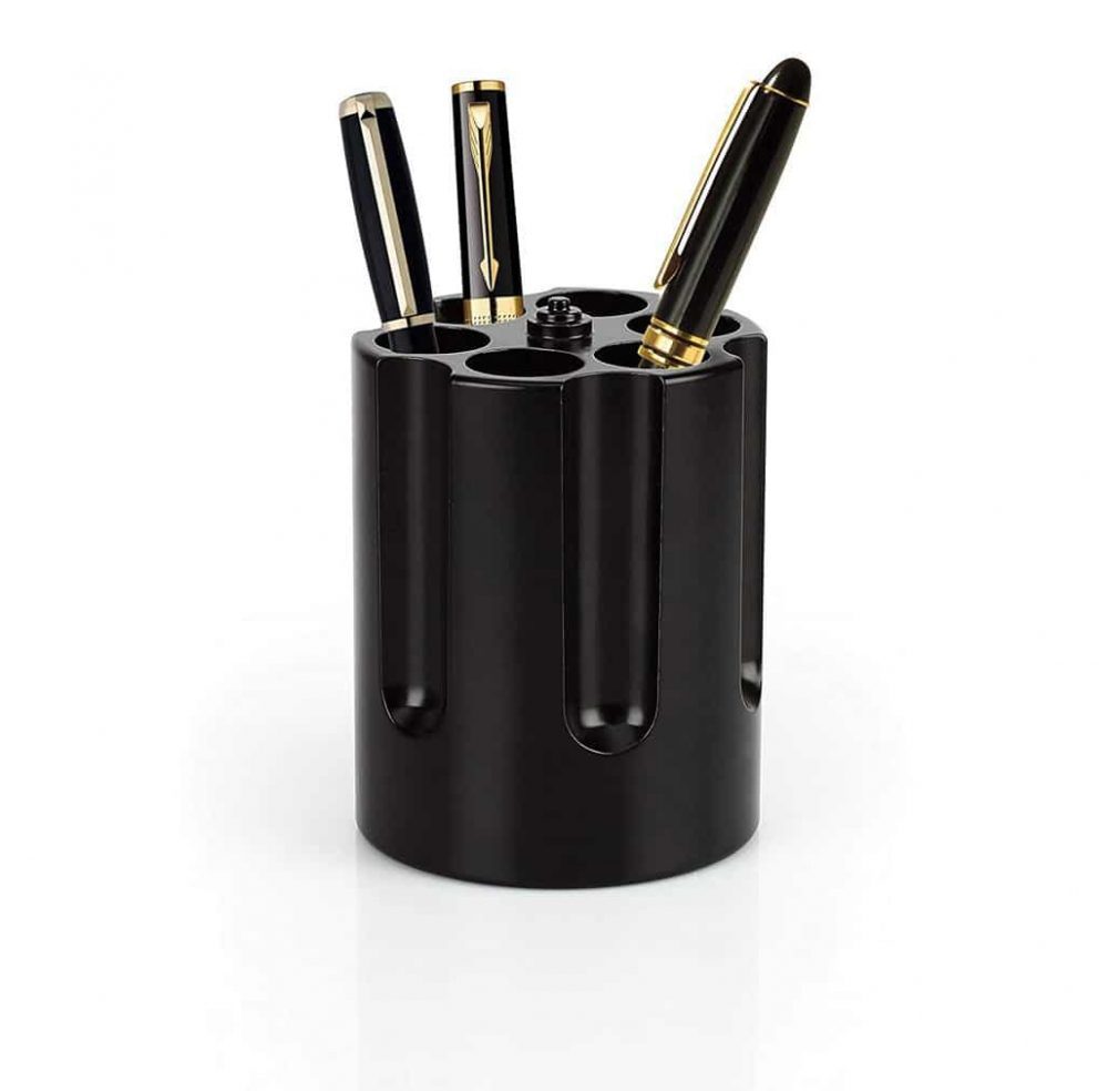 Caliber Gourmet Revolver Cylinder Pen Holder - Notepads, Clipboards, & Pens
