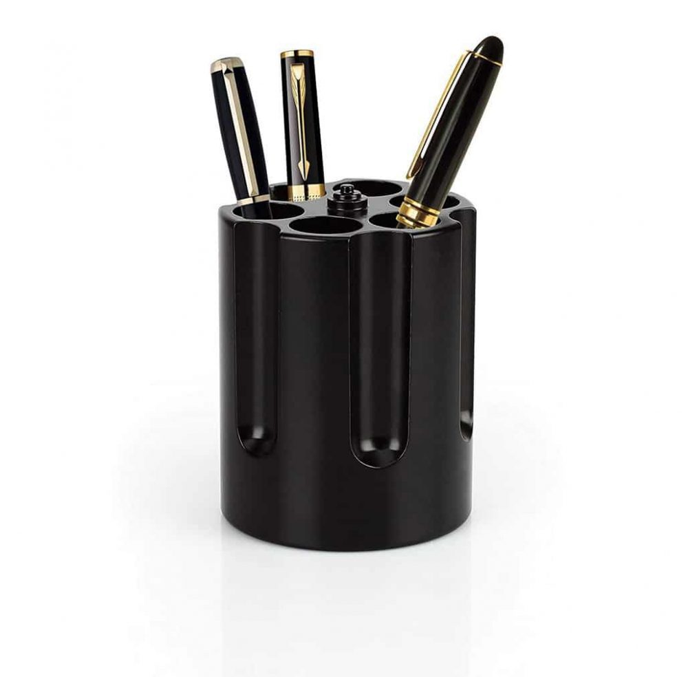 Caliber Gourmet Revolver Cylinder Pen Holder - Notepads, Clipboards, &amp; Pens