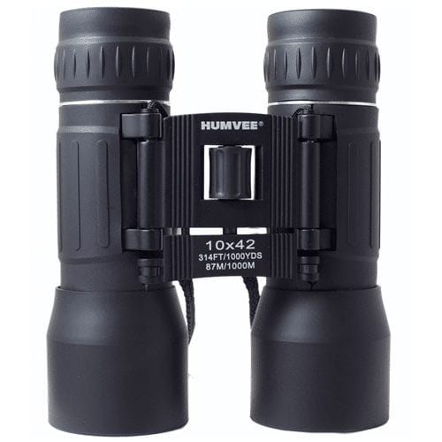 Humvee Compact Binocular HMV-B-10X42-BLK - Shooting Accessories