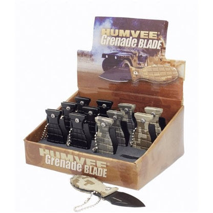 Humvee Grenade Knives Display Box - Knives