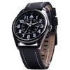 Smith & Wesson Civilian Watch with Leather Strap - Clothing &amp; Accessories