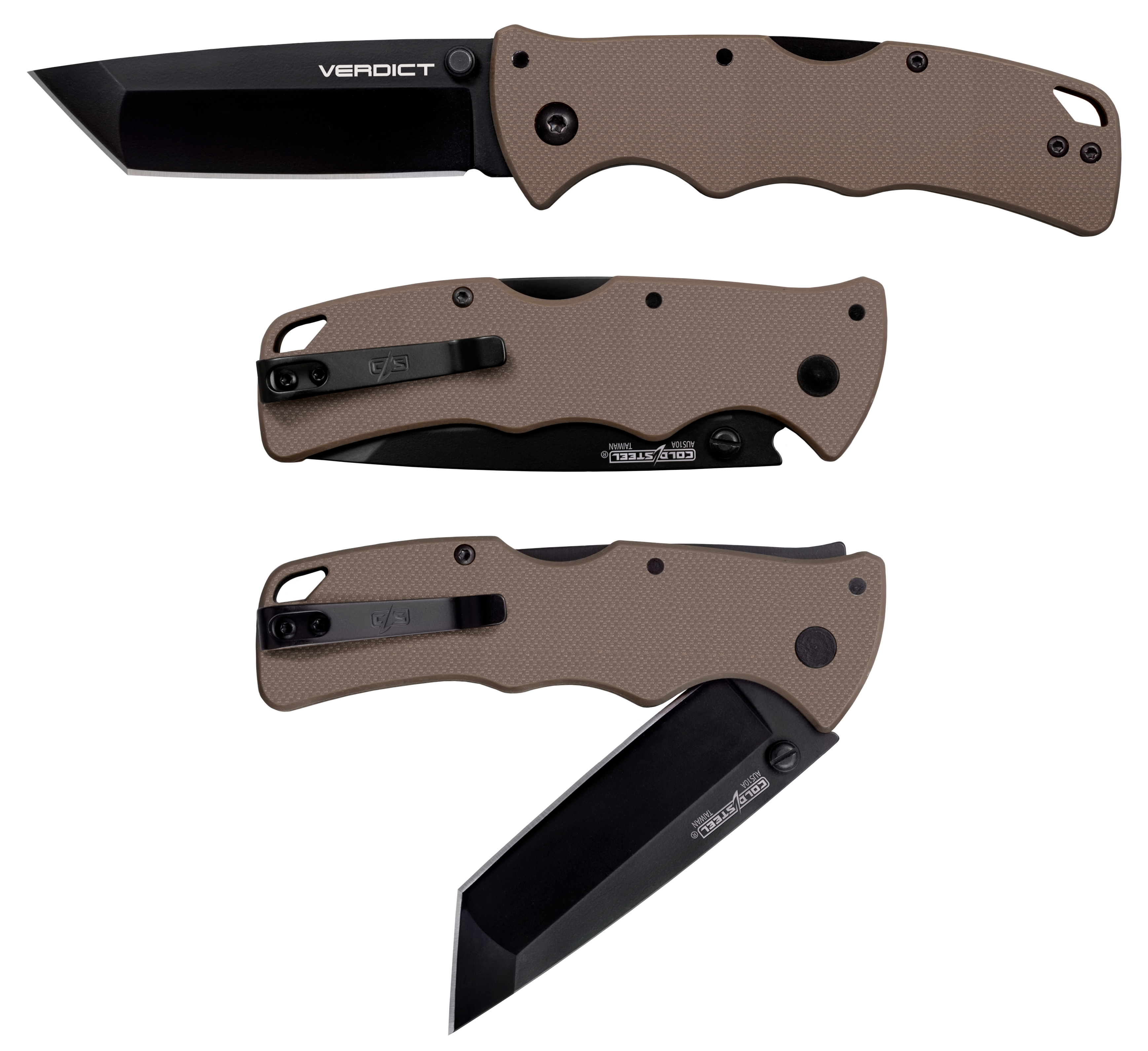 Cold Steel VERDICT TANTO FL-C3T10AFDE - Knives