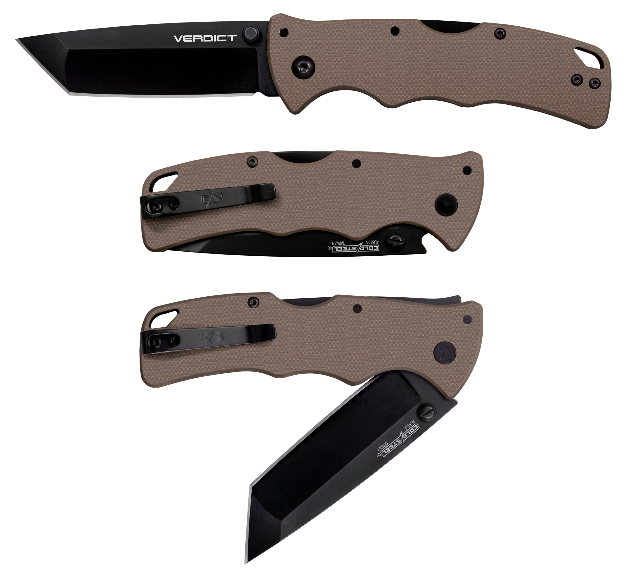 Cold Steel VERDICT TANTO FL-C3T10AFDE - Knives