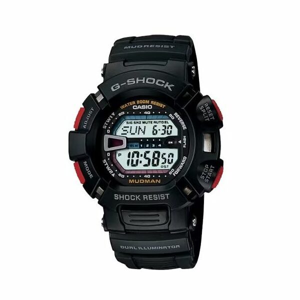 Casio G-Shock Mudman with Dual Illuminator G9000-1V - Newest Products