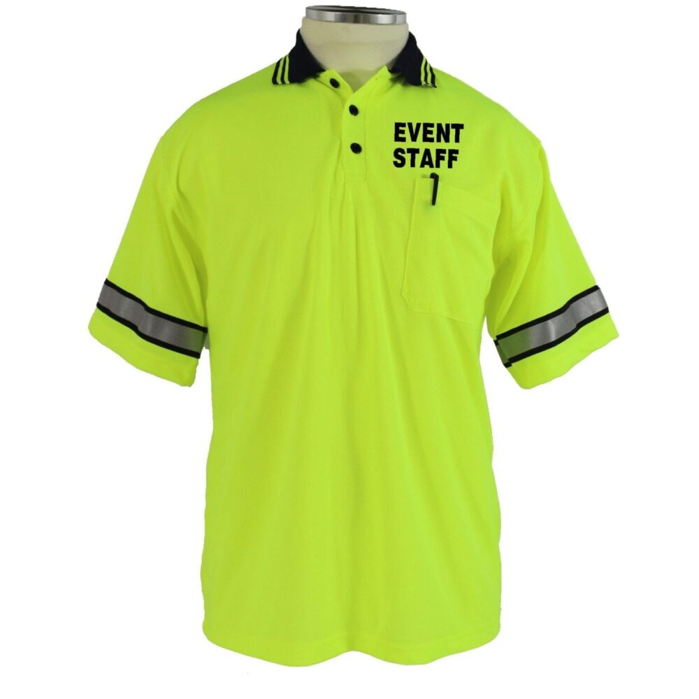 First Class Uniforms High-Visibility Polo Shirts - Police, Security, Sheriff, and Event Staff - Clothing &amp; Accessories